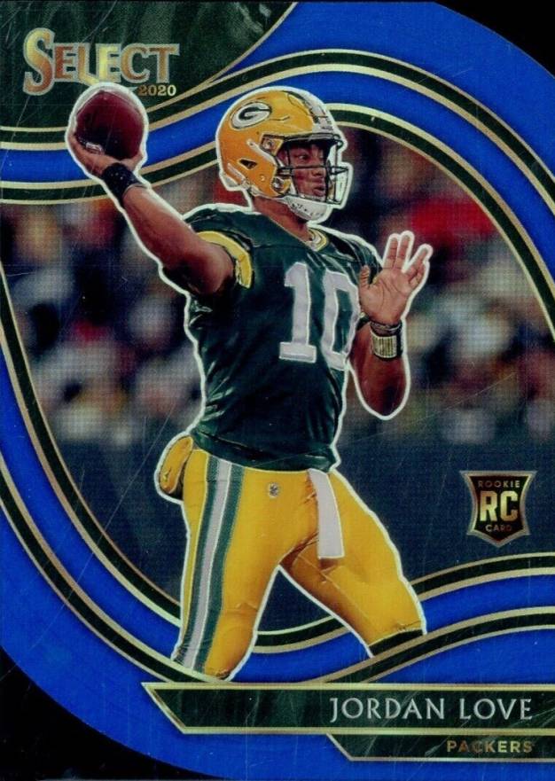 2020 Panini Select Jordan Love #347 Football Card