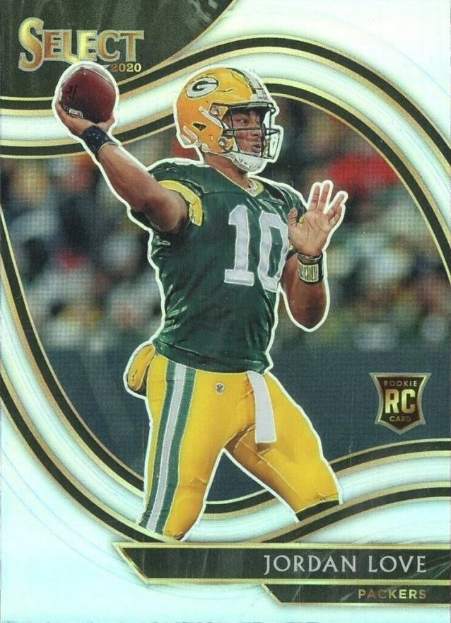 2020 Panini Select Jordan Love #347 Football Card