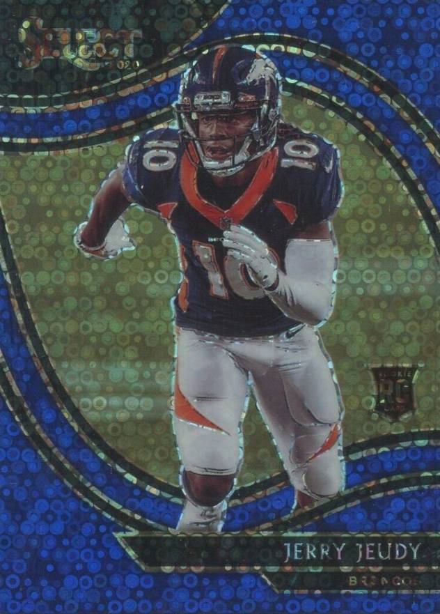 2020 Panini Select Jerry Jeudy #356 Football Card