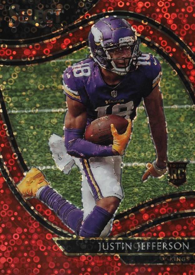 2020 Panini Select Justin Jefferson #361 Football Card