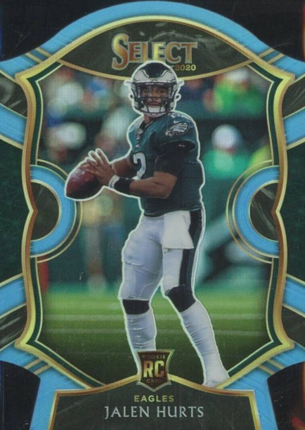 2020 Panini Select Jalen Hurts #50 Football Card