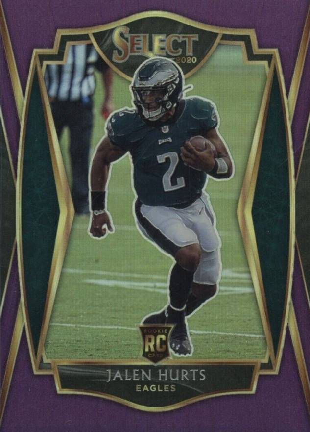 2020 Panini Select Jalen Hurts #150 Football Card