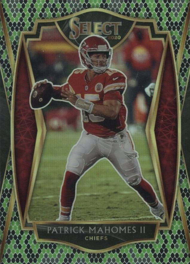 2020 Panini Select Patrick Mahomes II #130 Football Card