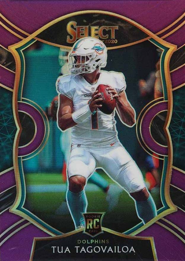 2020 Panini Select Tua Tagovailoa #45 Football Card