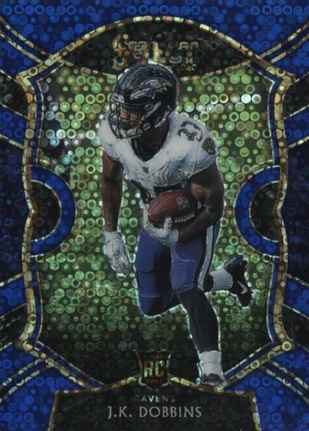 2020 Panini Select J.K. Dobbins #52 Football Card