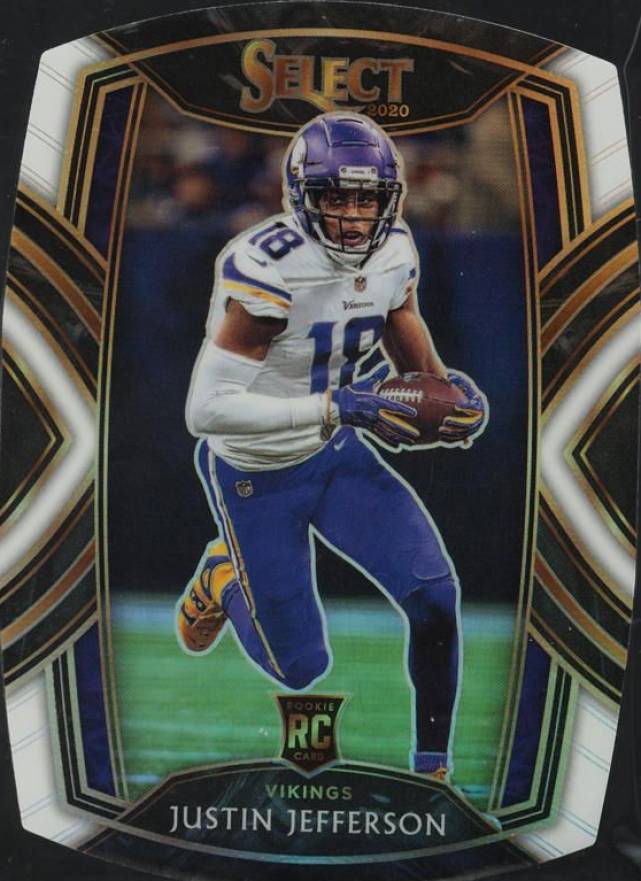 2020 Panini Select Justin Jefferson #261 Football Card