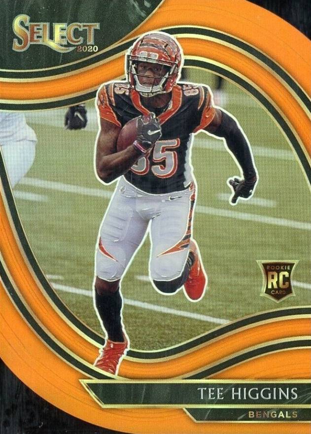 2020 Panini Select Tee Higgins #360 Football Card