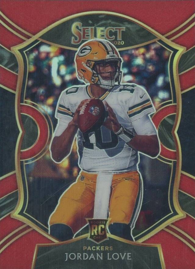 2020 Panini Select Jordan Love #47 Football Card