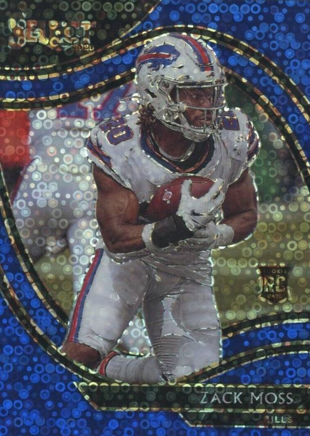 2020 Panini Select Zack Moss #369 Football Card