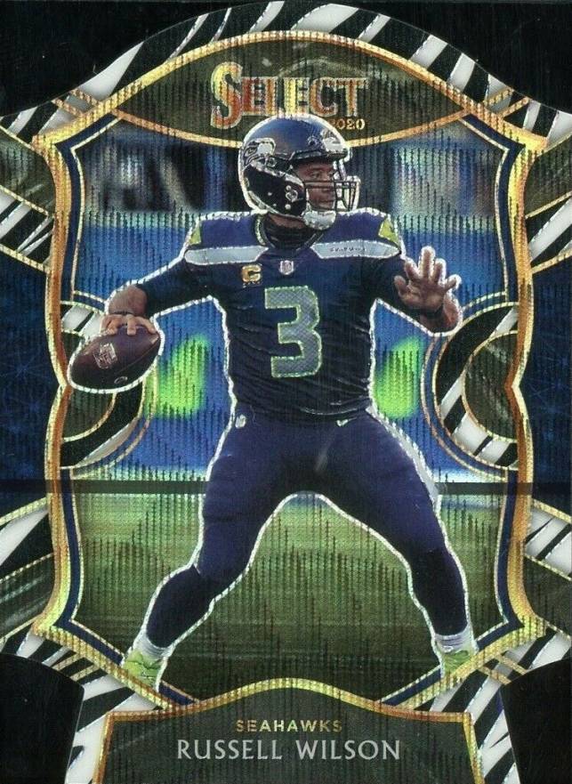 2020 Panini Select Russell Wilson #4 Football Card