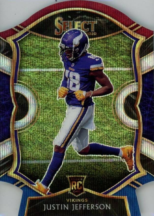 2020 Panini Select Justin Jefferson #61 Football Card