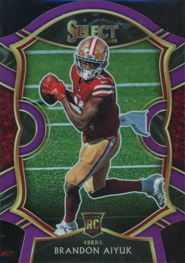 2020 Panini Select Brandon Aiyuk #66 Football Card