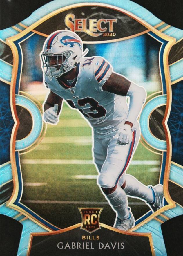 2020 Panini Select Gabriel Davis #82 Football Card