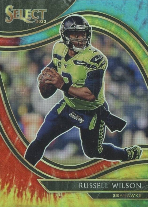 2020 Panini Select Russell Wilson #304 Football Card