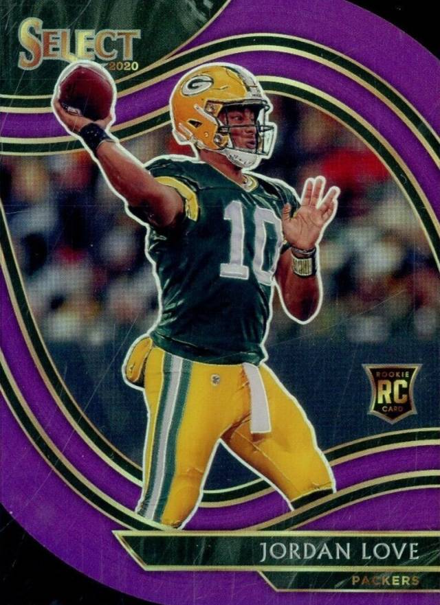 2020 Panini Select Jordan Love #347 Football Card