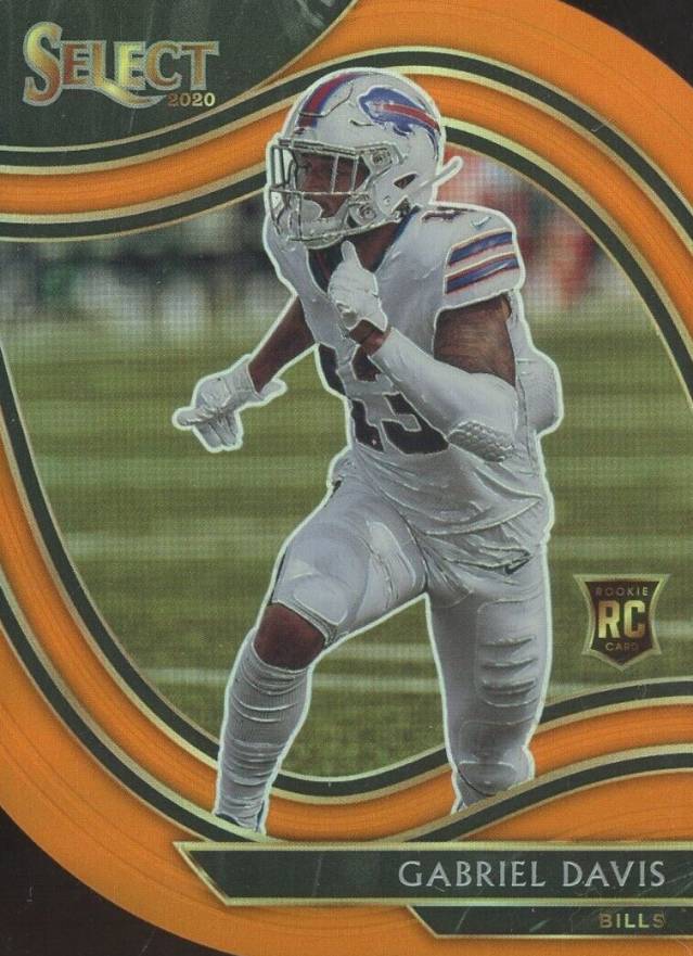 2020 Panini Select Gabriel Davis #382 Football Card