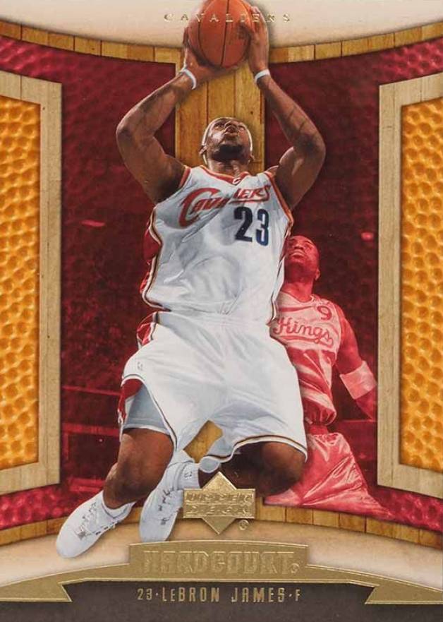 2006 Upper Deck Hardcourt LeBron James #17 Basketball Card