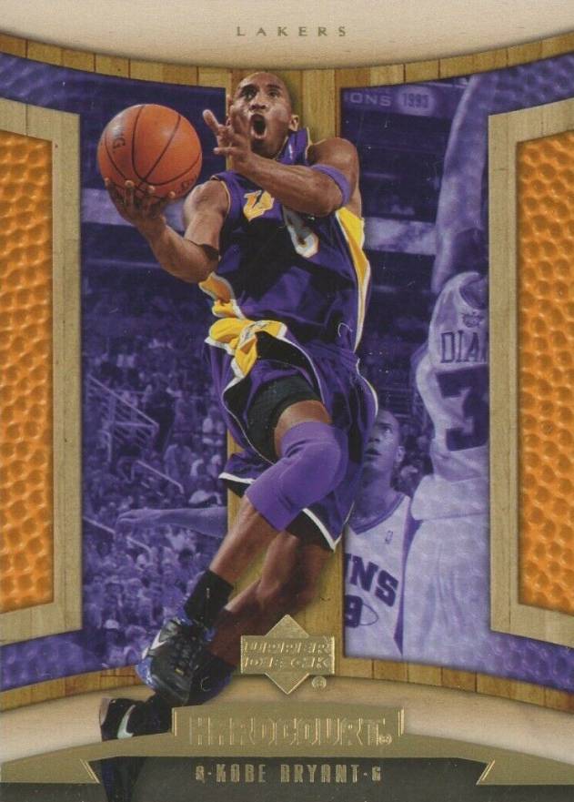 2006 Upper Deck Hardcourt Kobe Bryant #45 Basketball Card