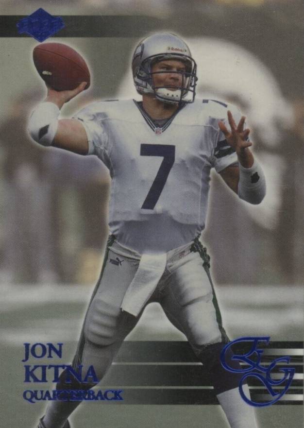 2000 Collector's Edge Graded Jon Kitna #131 Football Card