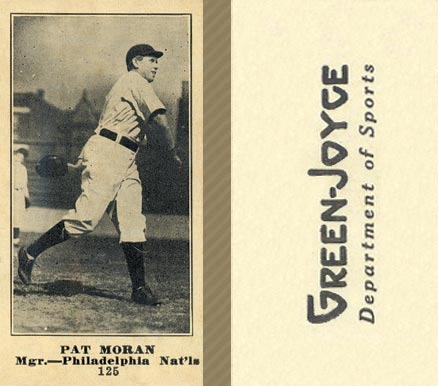 1916 Green-Joyce Pat Moran #125 Baseball Card