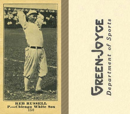 1916 Green-Joyce Reb Russell #150 Baseball Card