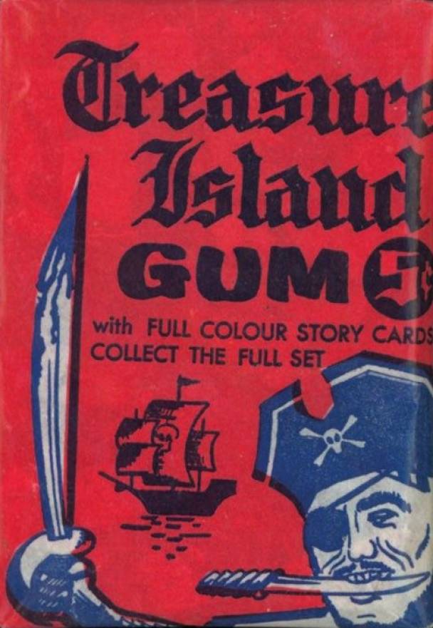 1960 Grant Products Treasure Island Wax Pack #WP Non-Sports Card