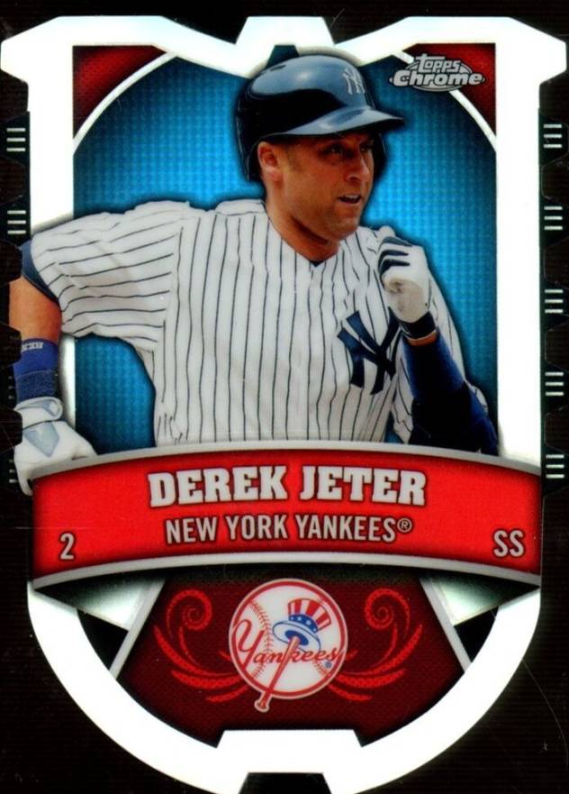 2014 Topps Chrome Connections Die-Cuts Derek Jeter #CC-DJ Baseball Card