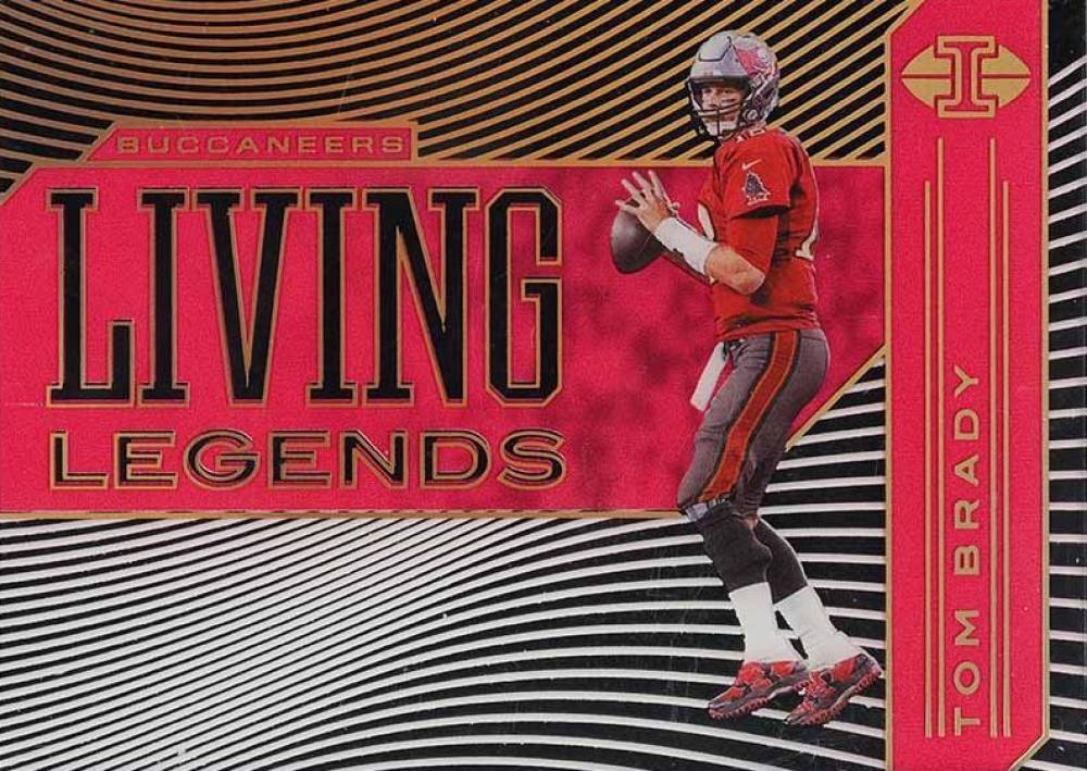 2020 Panini Illusions Living Legends Tom Brady #LL1 Football Card