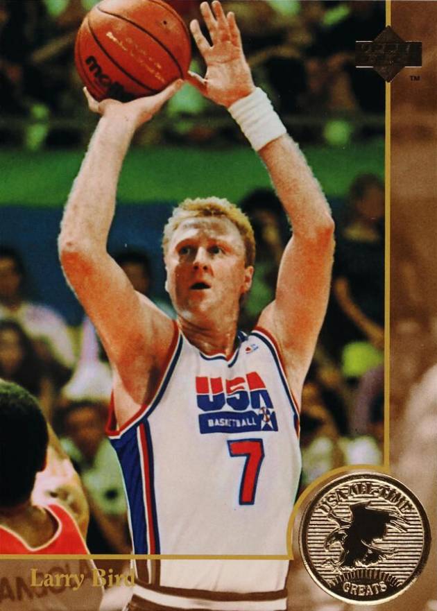 1994 Upper Deck USA  Larry Bird #86 Basketball Card