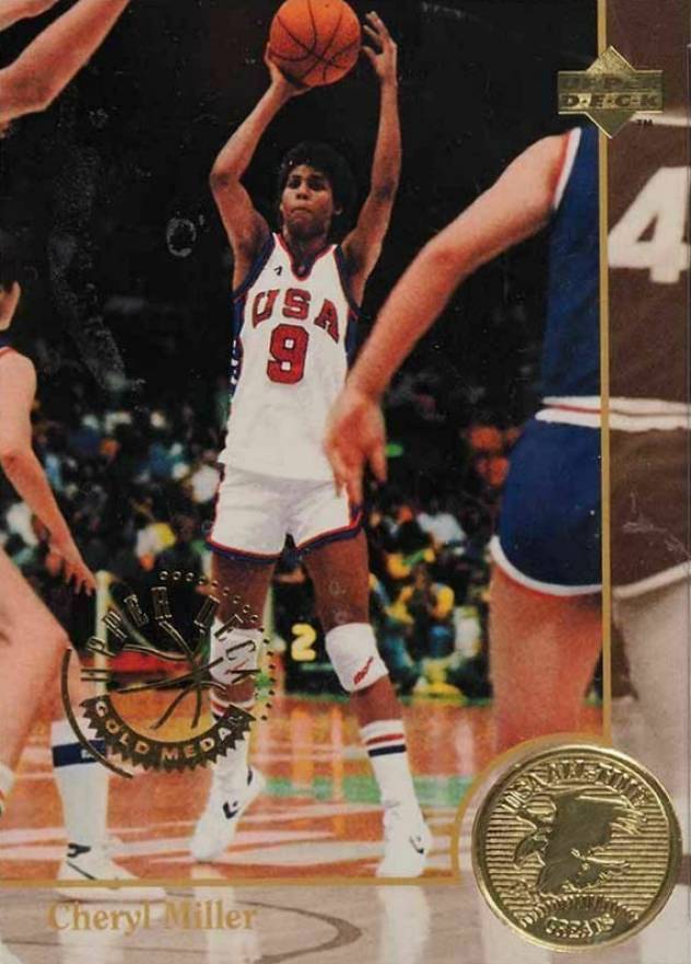 1994 Upper Deck USA  Cheryl Miller #89 Basketball Card