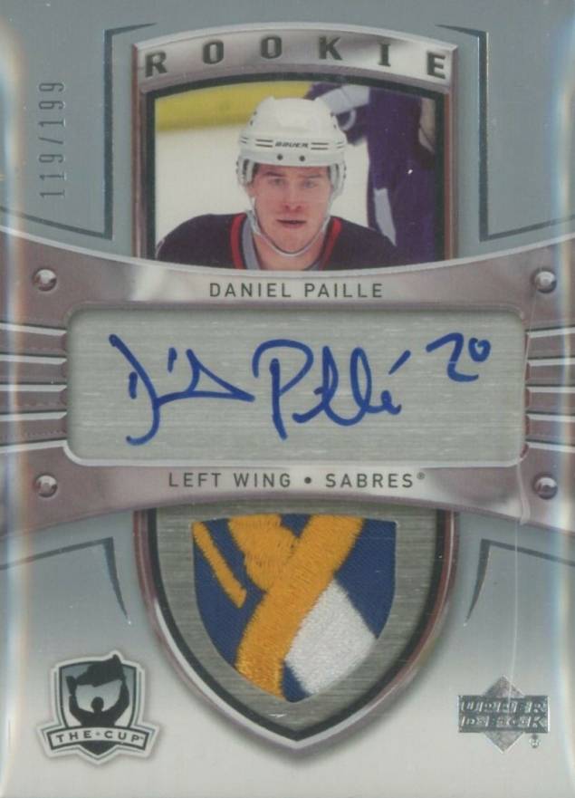 2005 Upper Deck the Cup Daniel Paille #169 Hockey Card