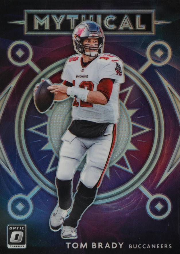 2020 Panini Donruss Optic Mythical Tom Brady #6 Football Card