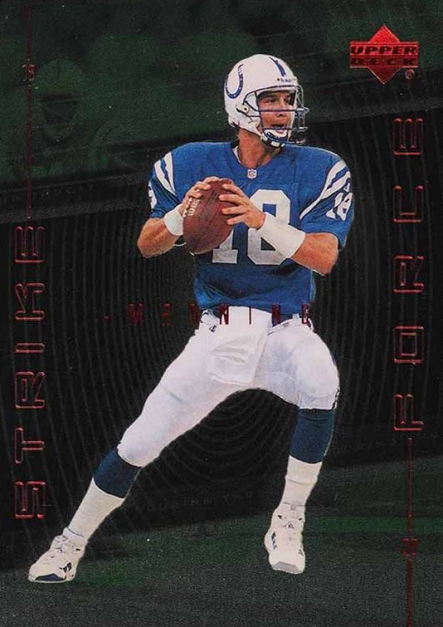 1999 Upper Deck Strike Force Peyton Manning #SF11 Football Card