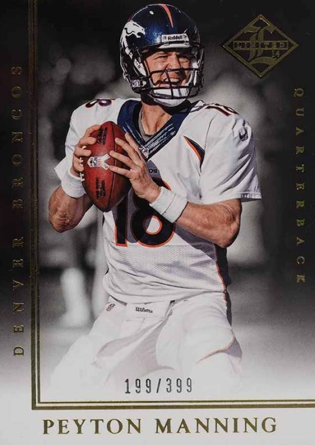 2012 Panini Limited Peyton Manning #32 Football Card