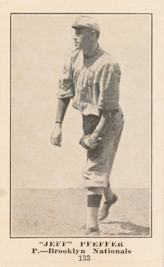 1917 Boston Store Jeff Pfeffer #133 Baseball Card