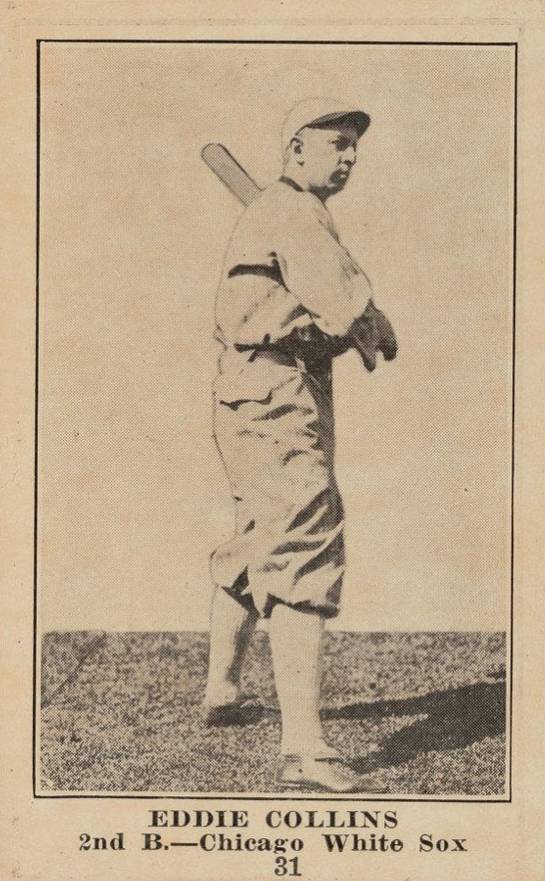 1917 Boston Store Eddie Collins #31 Baseball Card