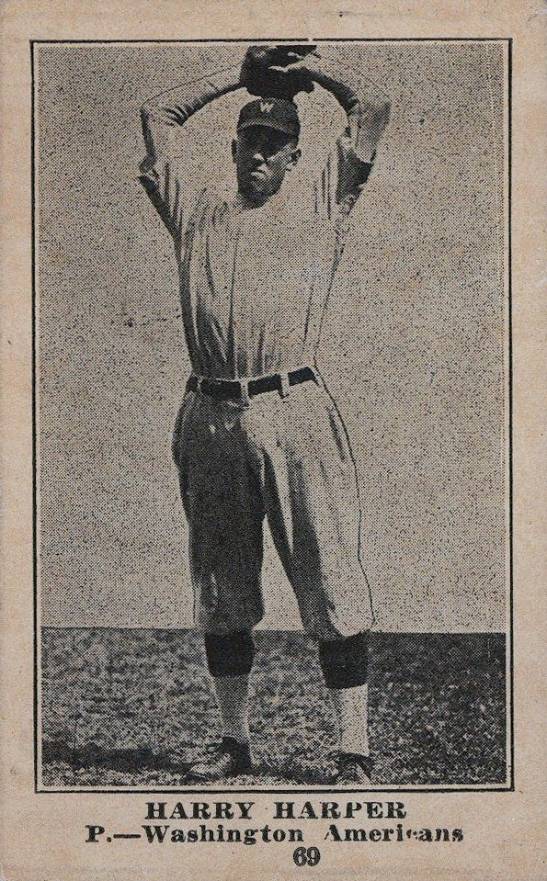 1917 Boston Store Harry Harper #69 Baseball Card