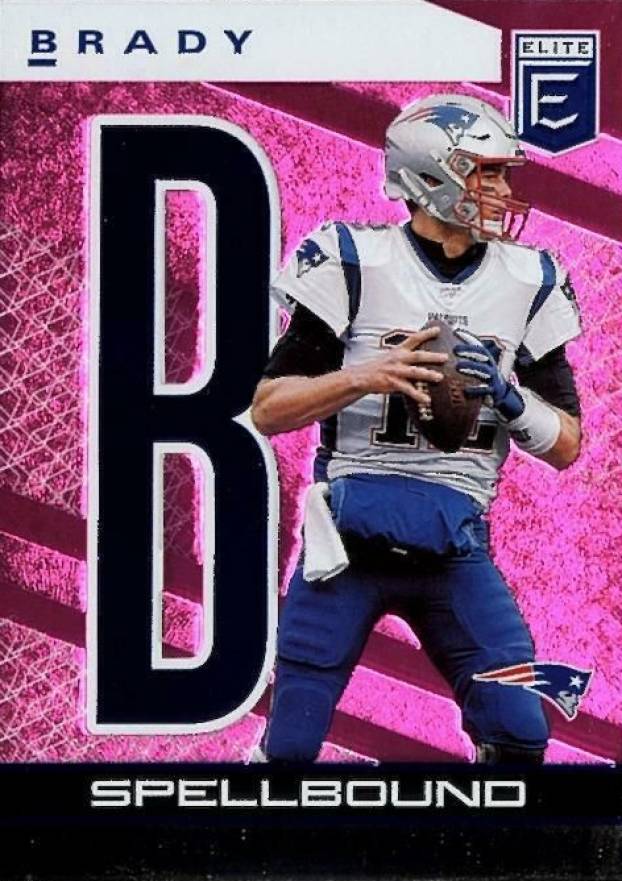 2020 Panini Donruss Elite Spellbound Tom Brady #10 Football Card