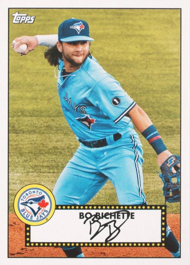 2021 Topps 1952 Topps Redux Bo Bichette #28 Baseball Card