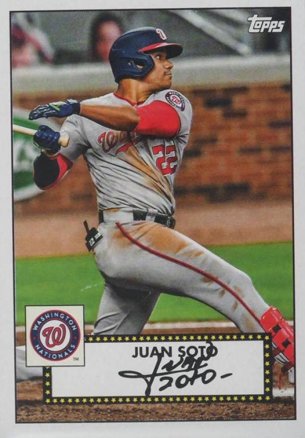 2021 Topps 1952 Topps Redux Juan Soto #9 Baseball Card