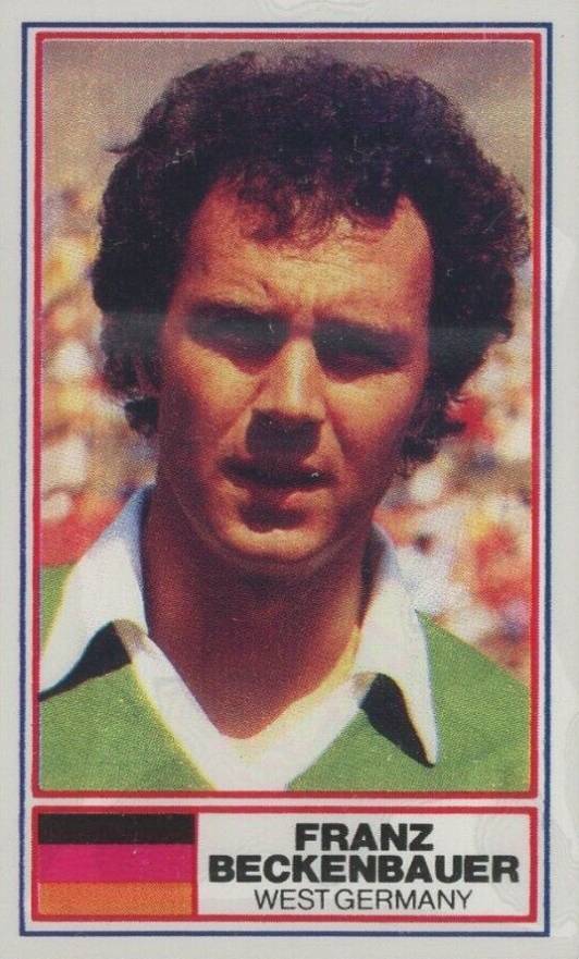 1984 Rothmans Football International Stars Franz Beckenbauer # Soccer Card