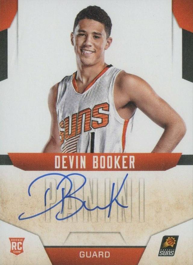 2015  Panini Absolute Next Day Autographs Devin Booker #ND-DB Basketball Card