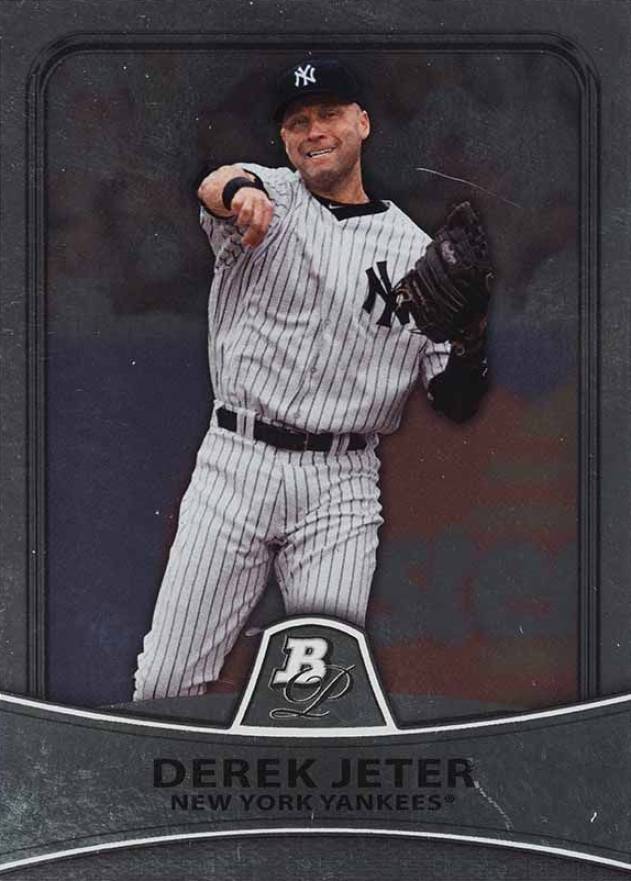 2010 Bowman Platinum Derek Jeter #2 Baseball Card