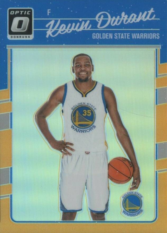 2016 Panini Donruss Optic Kevin Durantk #137 Basketball Card