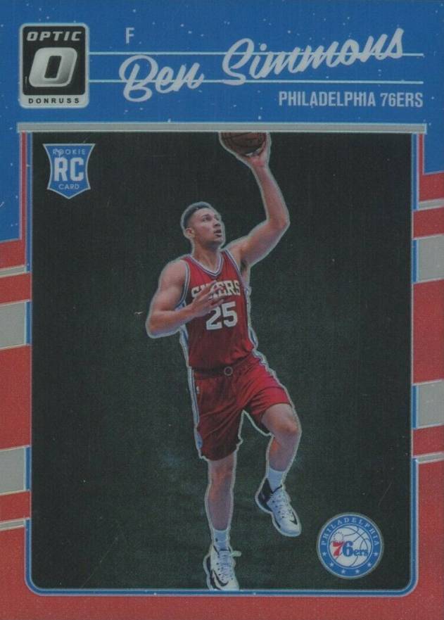 2016 Panini Donruss Optic Ben Simmons #151 Basketball Card