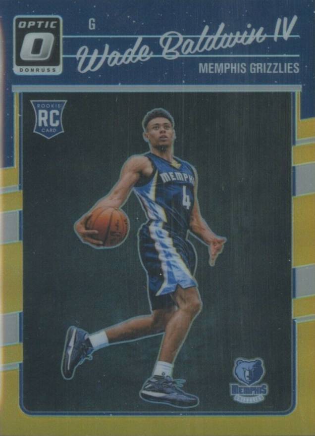 2016 Panini Donruss Optic Wade Baldwin IV #164 Basketball Card