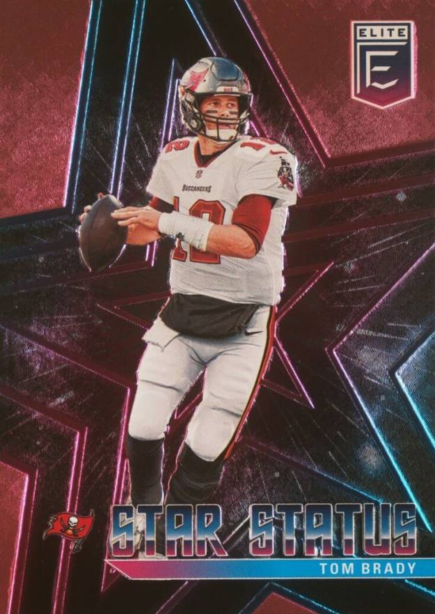 2020 Panini Donruss Elite Star Status Tom Brady #5 Football Card