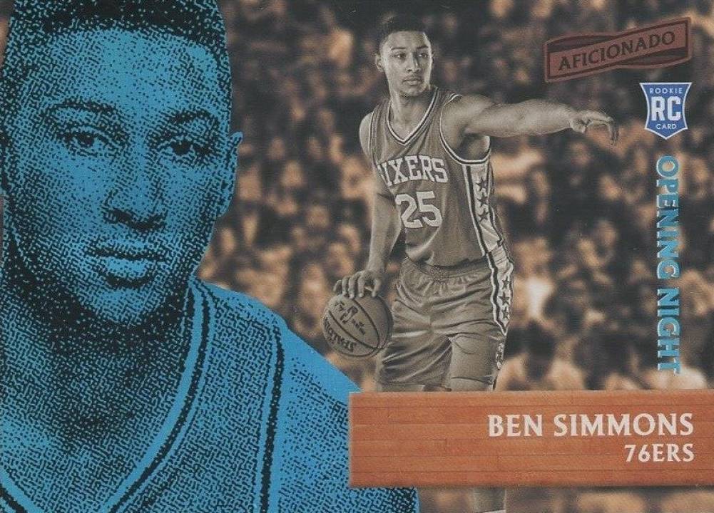 2016 Panini Aficionado Ben Simmons #35 Basketball Card
