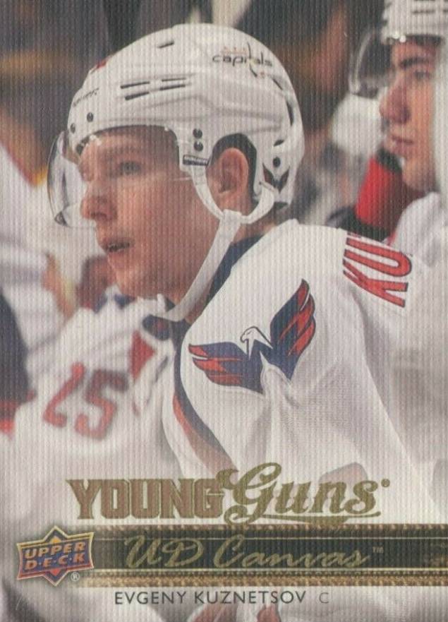 2014 Upper Deck Canvas Evgeny Kuznetsov #C117 Hockey Card