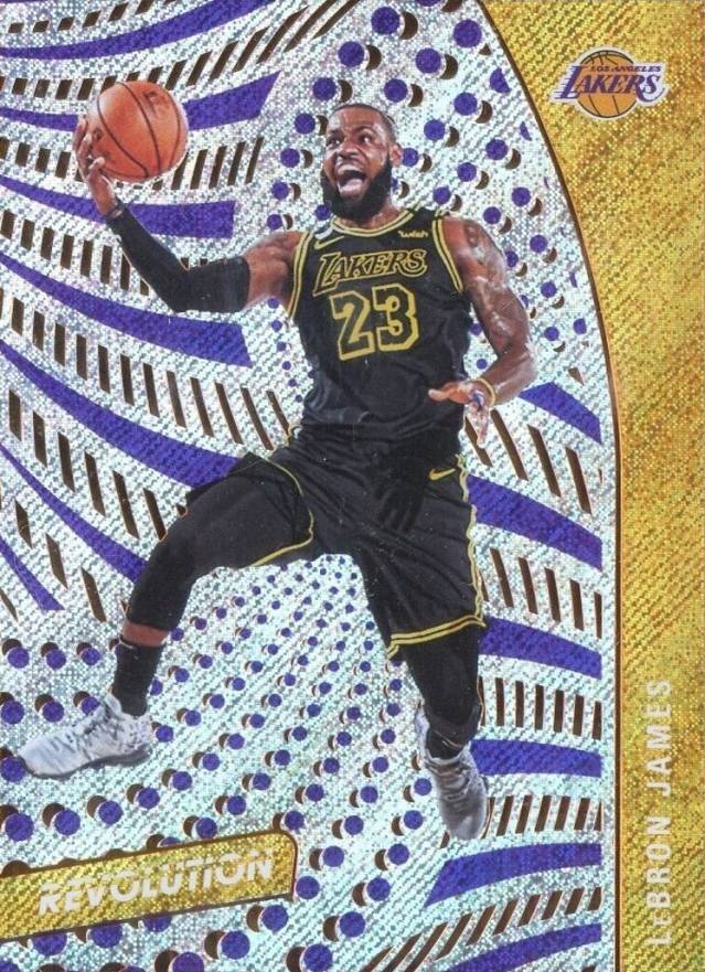 2020 Panini Revolution LeBron James #74 Basketball Card